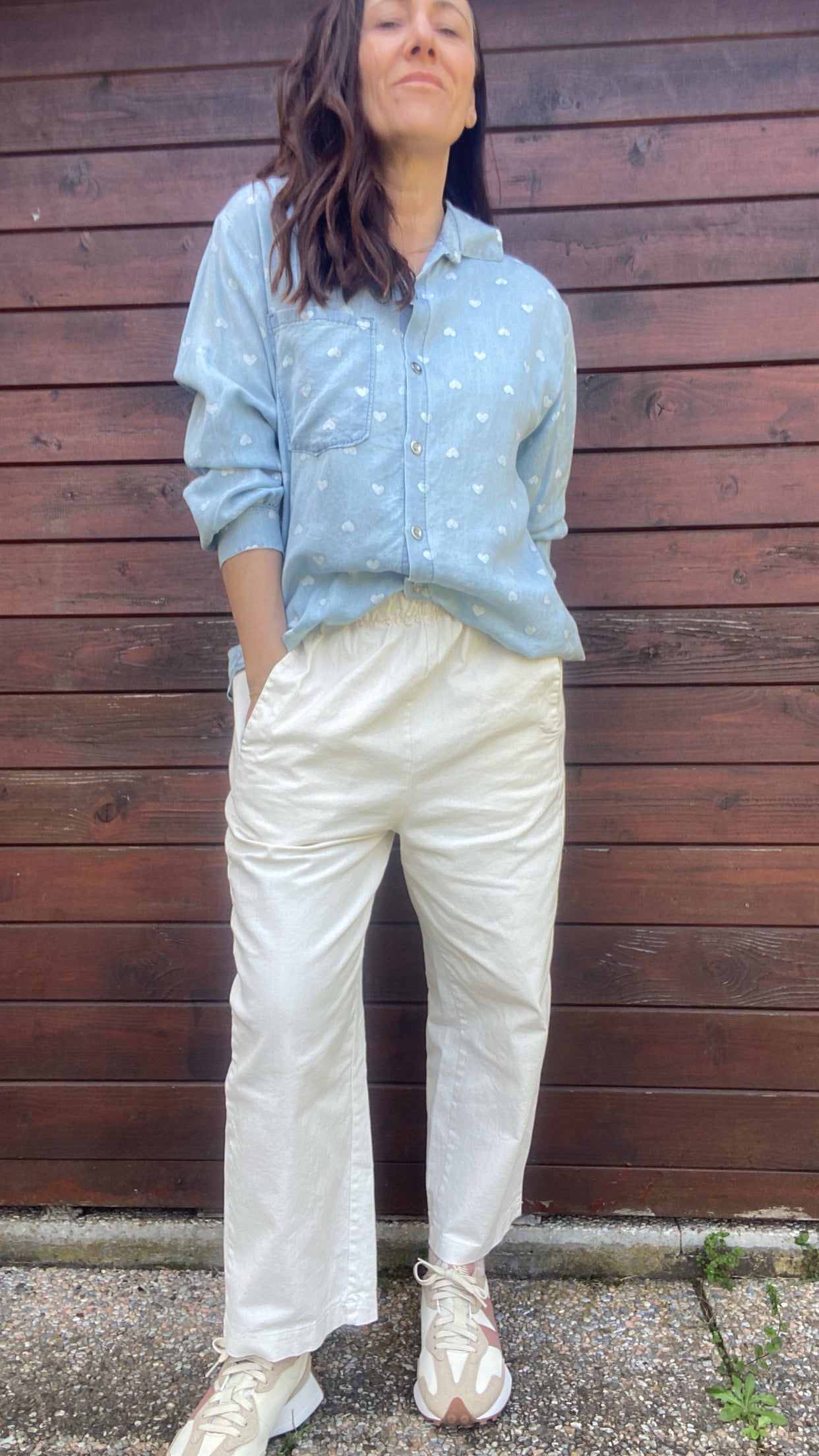 Pantalone Ruben colore burro