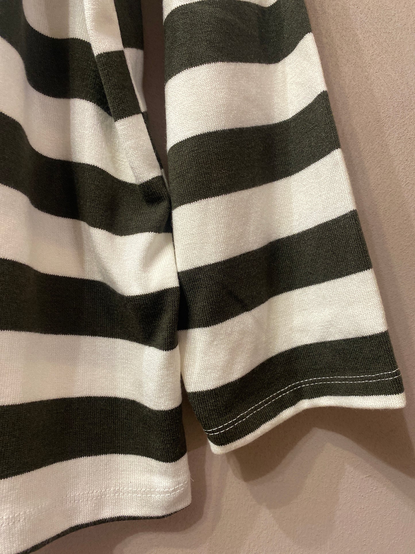 Maglia Paris riga latte e verde