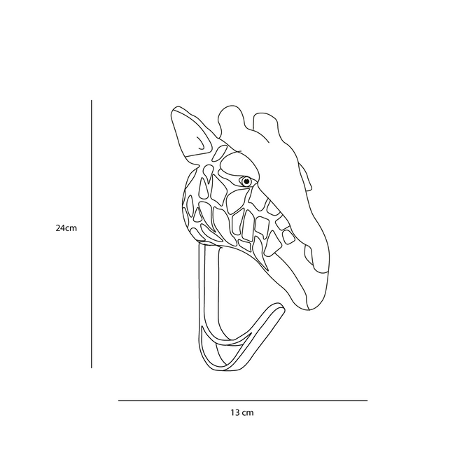 Appendiabiti Giraffa