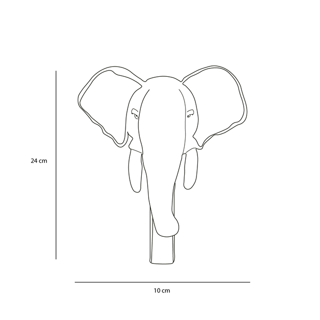 Appendiabiti Elefante