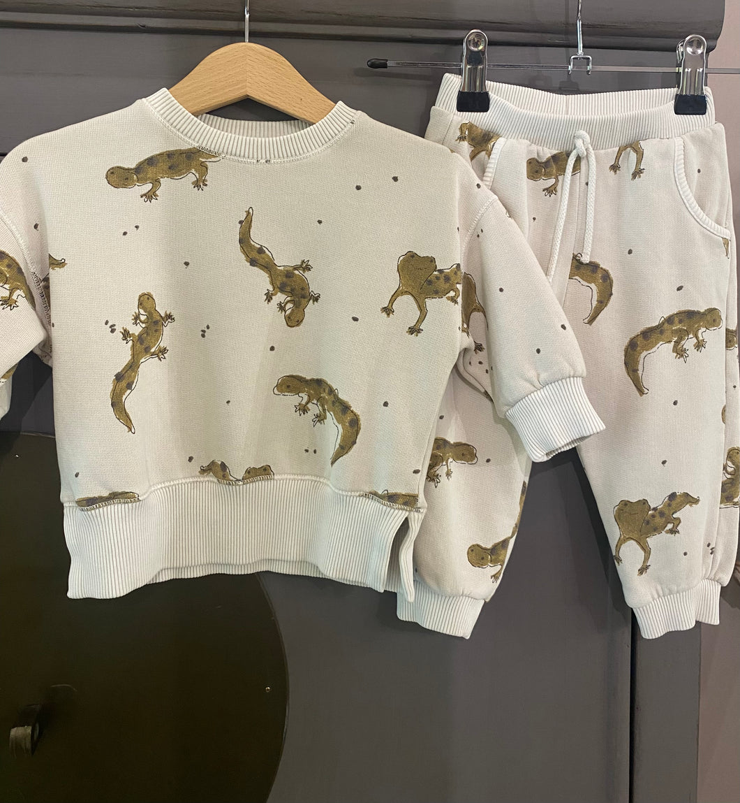 PLAY UP tuta bambino in cotone stampa fionde