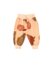 Carica l&#39;immagine nel visualizzatore di Gallery, PLAY UP tuta bambina cotone organico colore salmone stampa astratta
