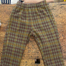 Carica l&#39;immagine nel visualizzatore di Gallery, MYMIKY pantalone bambino caldo cotone check verde bordeaux giallo
