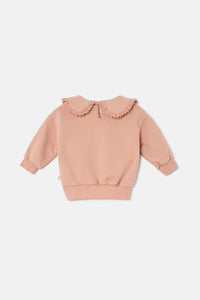 MY LITTLE COZMO maglia bambina cotone colore rosa antico
