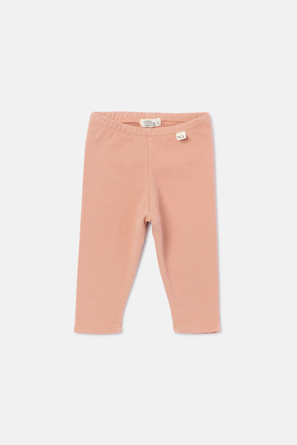 MY LITTLE COZMO leggins bambina in cotone colore rosa antico