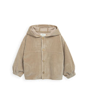 Carica l&#39;immagine nel visualizzatore di Gallery, PLAY UP giacca bambino in velluto a coste colore talpa
