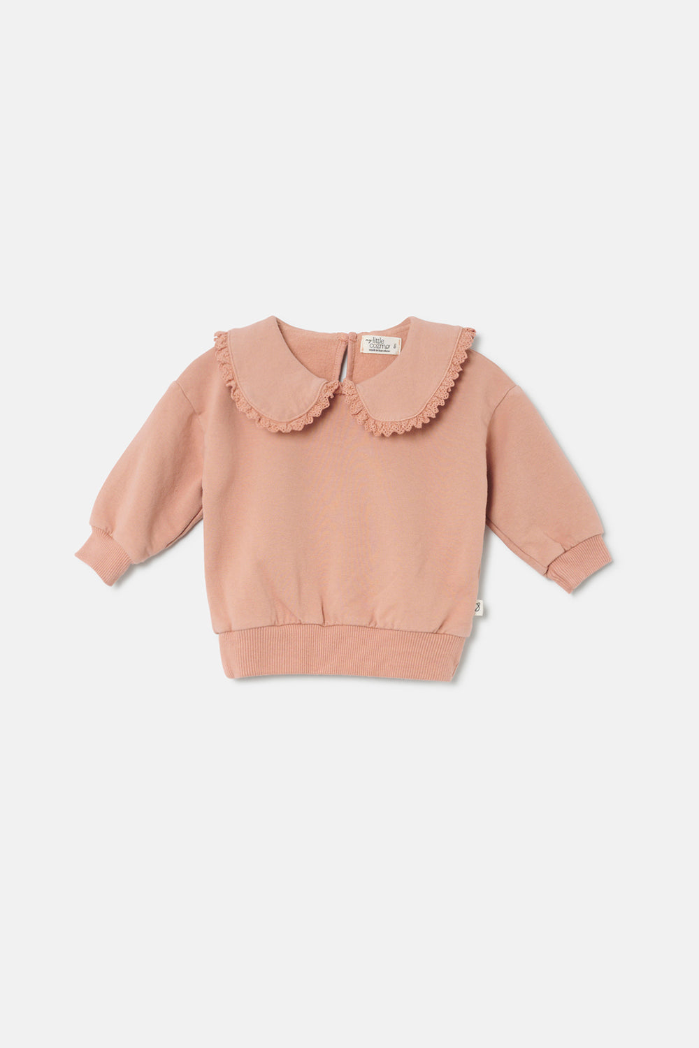 MY LITTLE COZMO maglia bambina cotone colore rosa antico