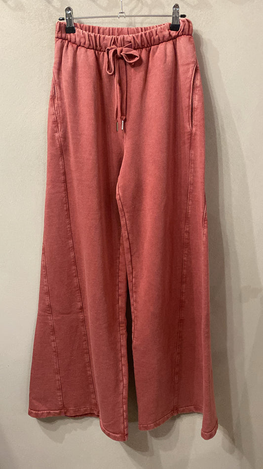 Pantalone Cleo colore lampone