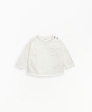 Carica l&#39;immagine nel visualizzatore di Gallery, PLAY UP t-shirt bambino in cotone organico colore bianco
