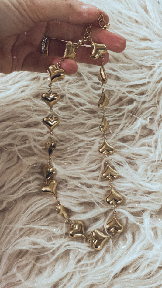 Collana cuori