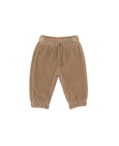 PLAY UP completo bambino in velluto a coste colore talpa