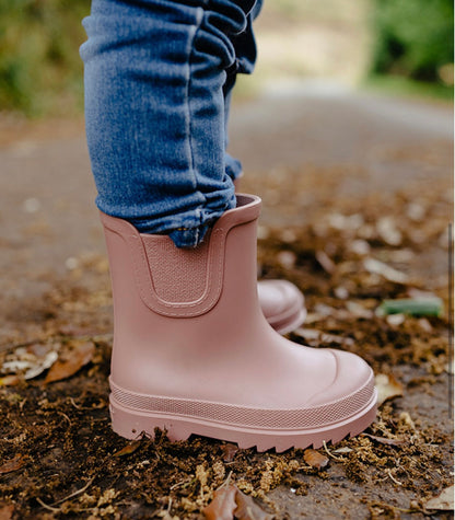 Stivale pioggia colore rosa
