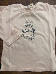 MY LITTLE COZMO t-shirt bambino cotone latte con stampa