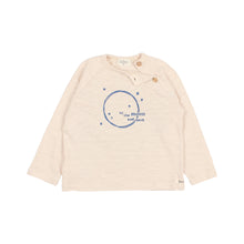 Carica l&#39;immagine nel visualizzatore di Gallery, BUHO BARCELONA t-shirt bambino colore ecru stampa luna
