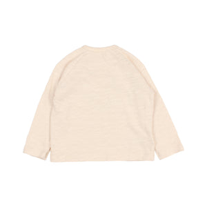 BUHO BARCELONA t-shirt bambino colore ecru stampa luna