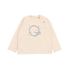 Carica l&#39;immagine nel visualizzatore di Gallery, BUHO BARCELONA t-shirt bambino colore ecru stampa luna
