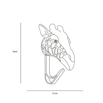 Appendiabiti Giraffa