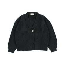 Carica l&#39;immagine nel visualizzatore di Gallery, BUHO BARCELONA cardigan in lana colore blu
