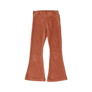 BUHO BARCELONA completo per bambina in velluto colore old rose