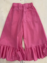 Carica l&#39;immagine nel visualizzatore di Gallery, MADILLY pantalone bambina in cotone colore fuxia
