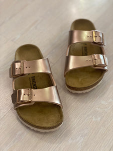 BIRKENSTOCK Arizona ciabattina electric metallic copper