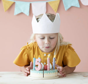 LITTLE DUTCH torta di compleanno in legno