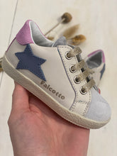 Carica l&#39;immagine nel visualizzatore di Gallery, FALCOTTO sneakers bambina pelle e suede

