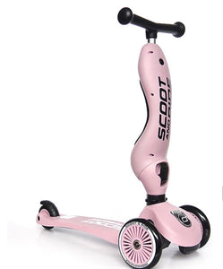 SCOOT AND RIDE monopattino-triciclo rosa