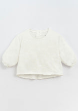 Carica l&#39;immagine nel visualizzatore di Gallery, PLAY UP t-shirt bambina cotone colore bianco
