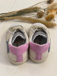 FALCOTTO sneakers bambina pelle e suede