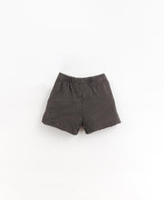 Carica l&#39;immagine nel visualizzatore di Gallery, PLAY UP bermuda bambino cotone colore carbone
