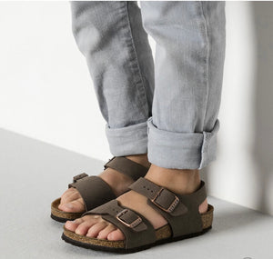 BIRKENSTOCK New York sandali bambino colore mocha