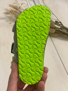 BIRKENSTOCK Milano sandalo bambino camouflage blu/lime