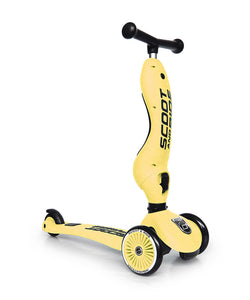 SCOOT AND RIDE monopattino-triciclo giallo