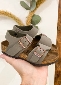 Birkenstock New York sandalo bambino stone