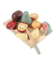 Carica l&#39;immagine nel visualizzatore di Gallery, LITTLE DUTCH Set frutta in legno da tagliare
