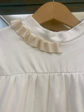 Carica l&#39;immagine nel visualizzatore di Gallery, MYMIKY abito bambina felpa di cotone colore latte
