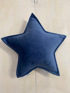CUSCINO STELLA IN VELLUTO colore blu