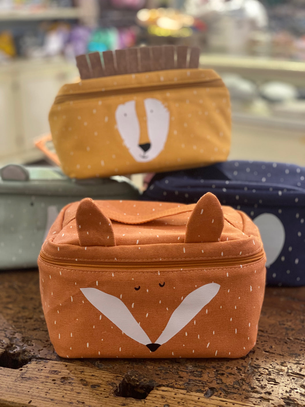 TRIXIE borsa termica in cotone Mrs. Volpe