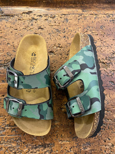BIOCHIC ciabatta doppia fascia camouflage
