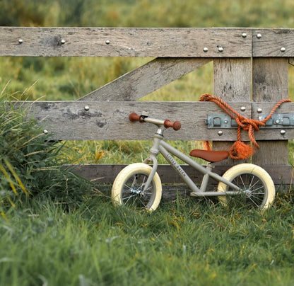 La bici senza pedali Little Dutch da 12 pollici è la prima bicicletta perfetta! Questa bici senza pedali è una bici senza pedali sicura e durevole per bambini dai 3 anni in su. 