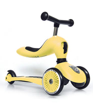 Carica l&#39;immagine nel visualizzatore di Gallery, SCOOT AND RIDE monopattino-triciclo giallo
