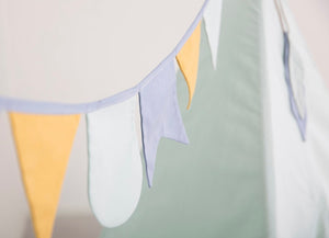 LITTLE DUTCH Tenda in cotone colore menta