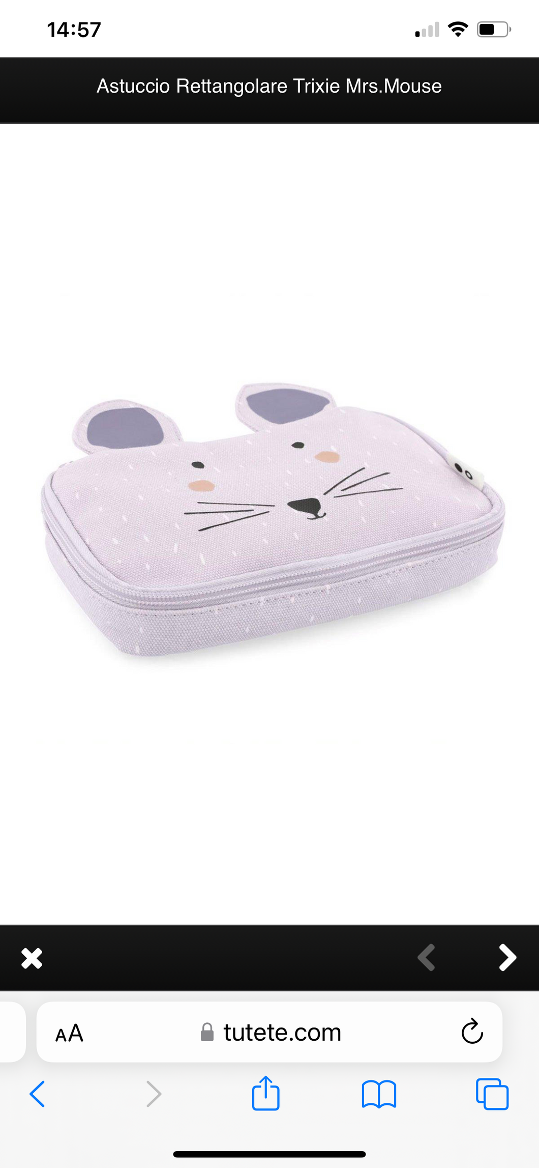 TRIXIE astuccio in cotone Mr. Mouse