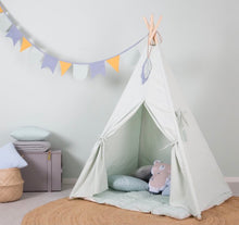 Carica l&#39;immagine nel visualizzatore di Gallery, LITTLE DUTCH Tenda in cotone colore menta
