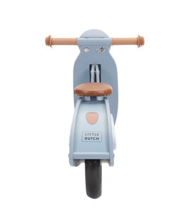 LITTLE DUTCH scooter in legno azzurro pastello