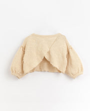 Carica l&#39;immagine nel visualizzatore di Gallery, PLAY UP maglia bambina cotone colore sabbia
