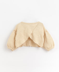 PLAY UP maglia bambina cotone colore sabbia