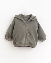 Carica l&#39;immagine nel visualizzatore di Gallery, PLAY UP felpa bambino cotone colore grigio vintage
