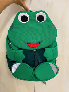 AFFENZHAN Zainetto grande rana colore verde